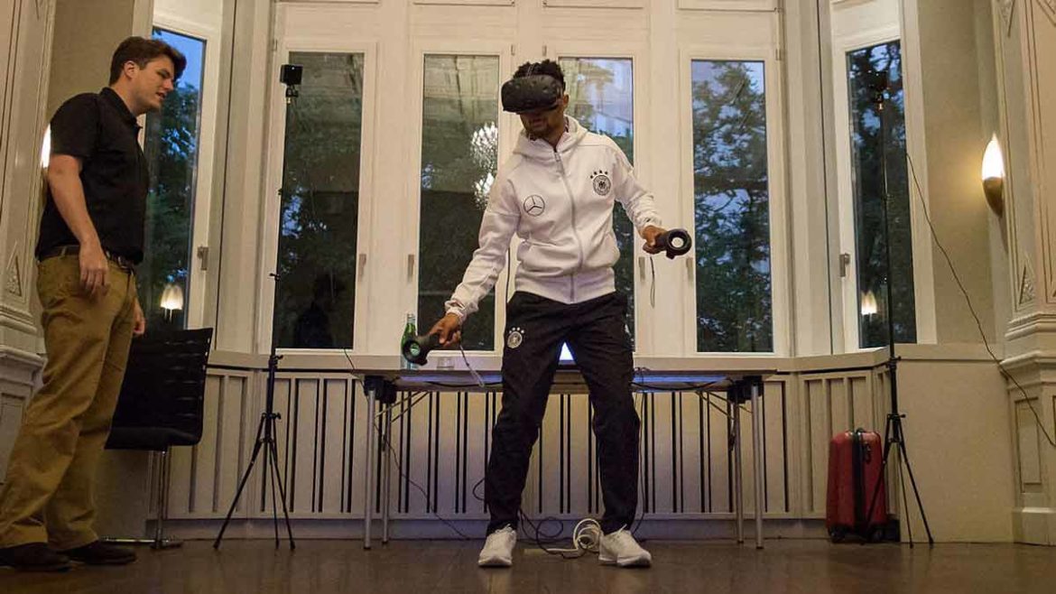 Virtual Reality wird die neue Geheimwaffe der deutschen Fussball